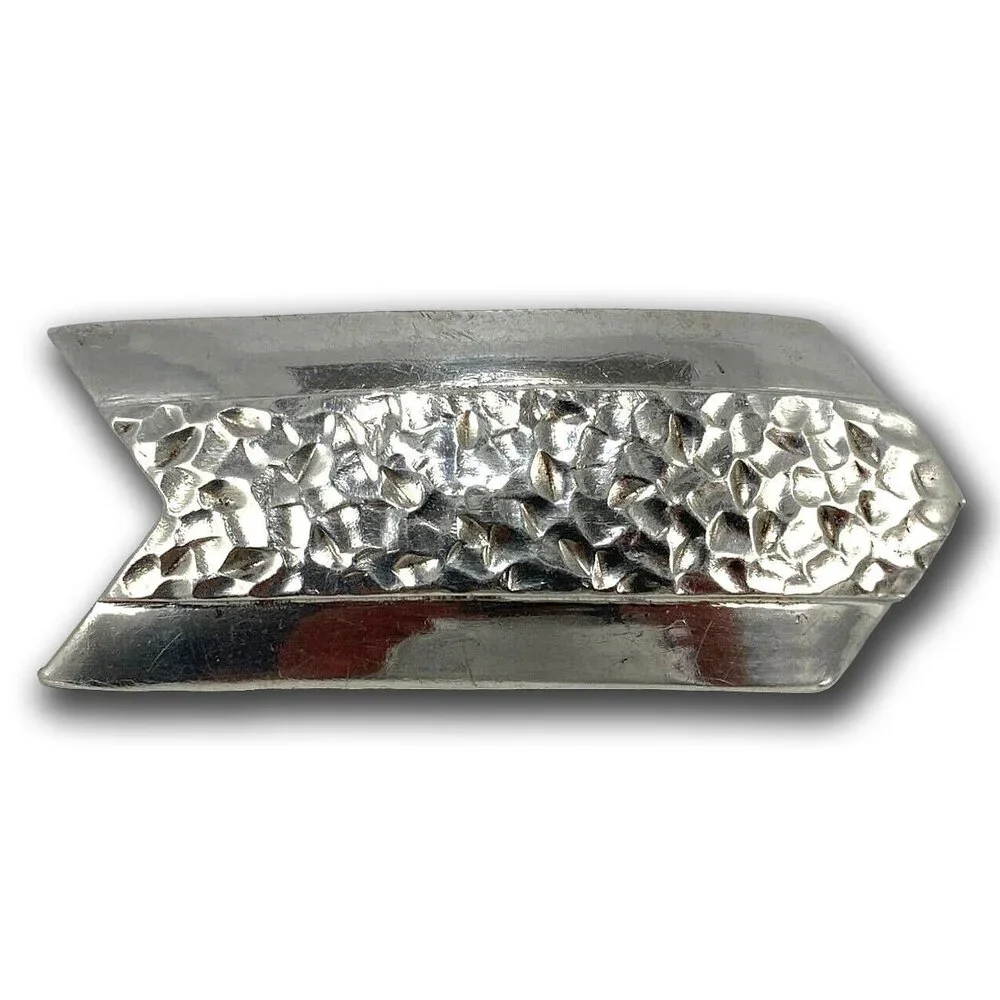 Belt Buckle Women's‎ Stamped Arrow Shape Modern Art-Deco Victorian Robin Kahn